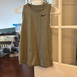 Nike running top. Good quality, just too small.